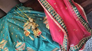 Beautiful &amp; Heavy wedding wear in Silk Girlish Leh