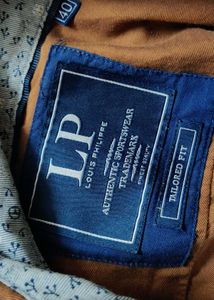 Louis Philippe Brown Casual Men Shirt 40