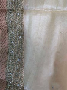 Orange Embroidered Lehenga Choli
