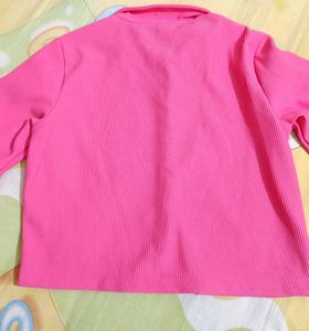 Tokyo Talkies Shirt Style Crop Top