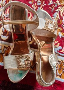 Golden 5 Inch Highheels