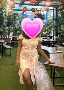 Floral Ruffle Mini Dress