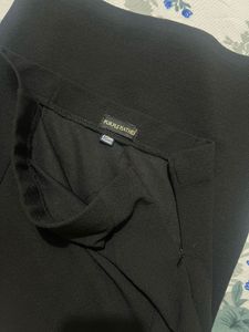 Black Midi Skirt- Small