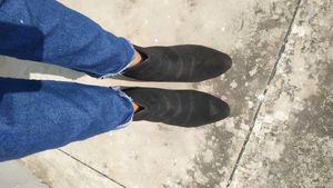 velvet boots