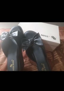Black Heels Like New!!!