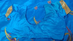 Sky Blue 💙 Saree
