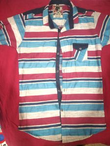 Striped Casual Shirt