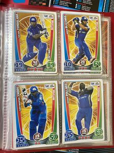 Cricket Attax Mumbai Indian And DC 2013 Set