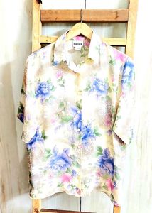 Denim Embroidery Work Shirts Size-42(combo)