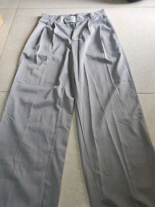 KOTTY Gray Pleated Pants