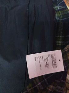 Classic Plaid Blazer Jacket