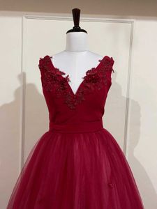 Red Ethnic Gown