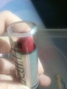 Maybelline FIT Me Compact Powder - Shade 230 Natural Buff Good For Brown Skin Tone With Red ADS Lipstick