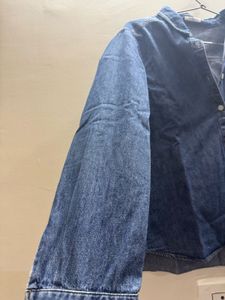 Denim Blue Button-Down Shirt