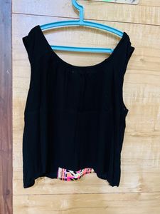 Black Crop Top