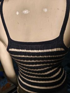 Striped Knit Tank Top