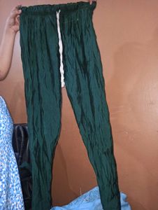 Green Pakistani Suit + Black Anarkali Combo