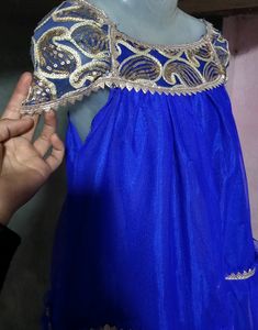 Navy Blue Color Frock Very Cute And Good
