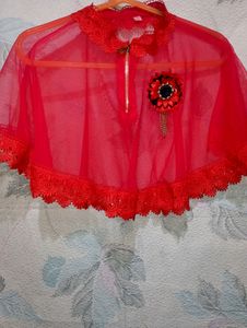 Red Festive Cape