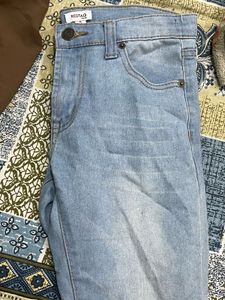 Light Wash Denim Jeans