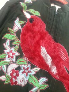 Handwork Peplum Gharara Pant Set