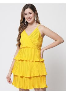 Yellow Short Dress