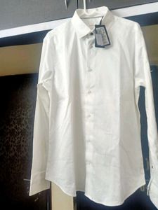 New MENS Rare Rabbit White Shirt