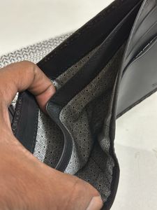 Blackberrys Stylish Leather Black Wallet