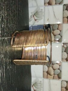 Multiple Wired Cuff Bangle.