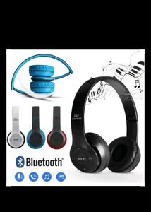 P47 Wireless Headphones — Red