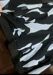 Black &amp; Grey Printed Top For Girl Or Woman 36 Bust