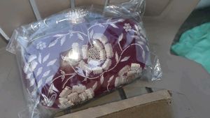 Anouk By Myntra Hand Embroidered Clutch