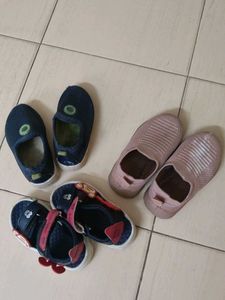 Baby Shoe Slippers Combo Used
