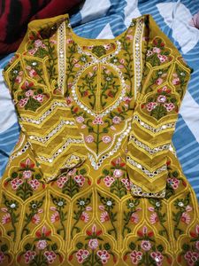 Haldi Kurta Sharara Set