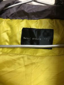 Basic House Yellow Sleeveless Jacket