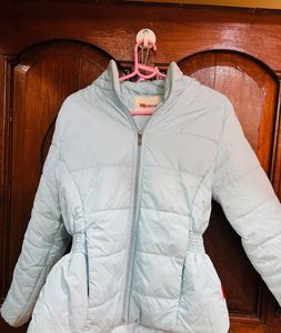 Sky Blue Puffy Winter Jacket✨✨✨✨