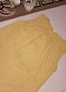 A Line Sleeveless Top Casual Fit