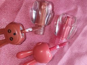 Cute Teddy Lipstick Gloss Combo ....