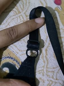 Black padded bra