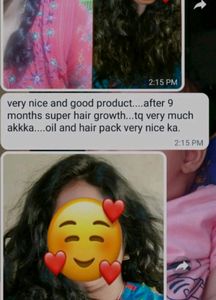 Combo Of 2 Hair Wash+Secret Herbal Oil