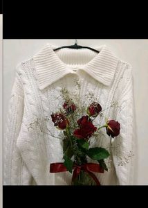 Knited Cropped Sweater
