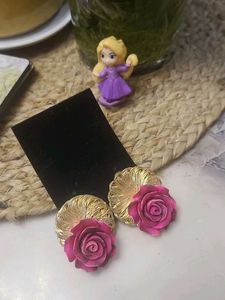 Rose Stud Earrings