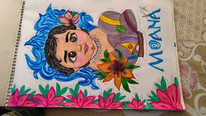 Moana Art Work ( Cartoon)