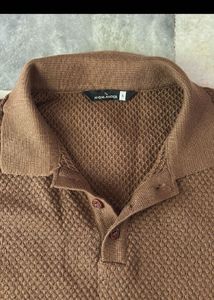 Brown and red Polo Shirt combo