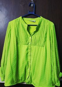 Neon Green Shirt Top 44-46