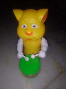 Musical Drumming Cat Toy