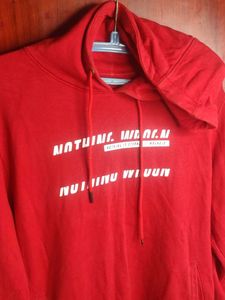 Red Graphic Hoodie