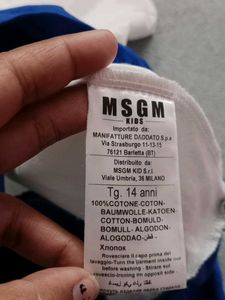 MSGM Crew-Neck Tshirt