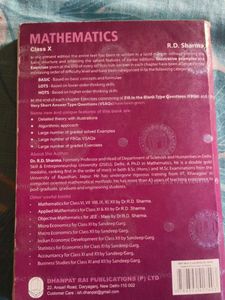 R.d sharma class 10