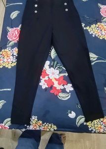 High-Waisted Jet Black Jeggings